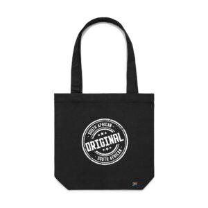 Original South African Black Tote Bag