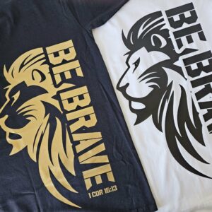 Be Brave Men's T-Shirt White