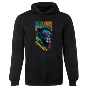 Bold as a Lion Hoodie Black