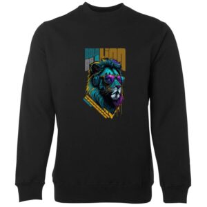 Bold as a Lion Sweat Black