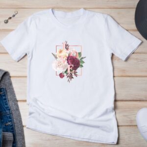 Love Floral Women's T-Shirt White