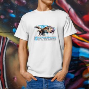 Wings Like Eagles Men's T-Shirt White