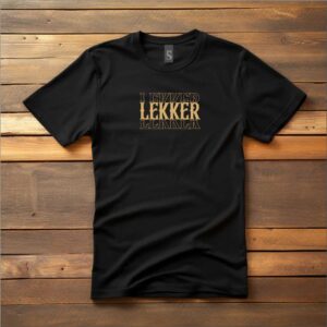 Men's Lekker T-Shirt Black