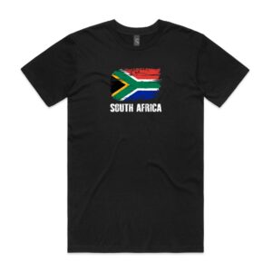 South Africa Men's T-Shirt Black