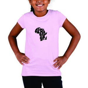 Kids Afrika T-Shirt Pink