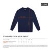 Walk by Faith Blue Unisex Sweatshirt - Image 4
