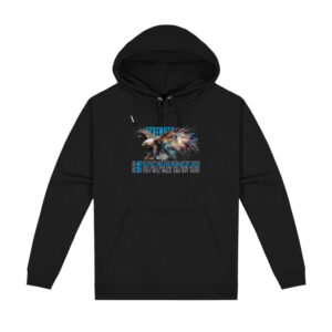 Strength Black Unisex Hoodie