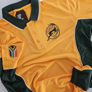 Bok Rugby Green & Gold Mesh Shirt