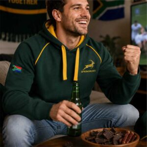 South African Springboks Supporter Unisex Hoodie