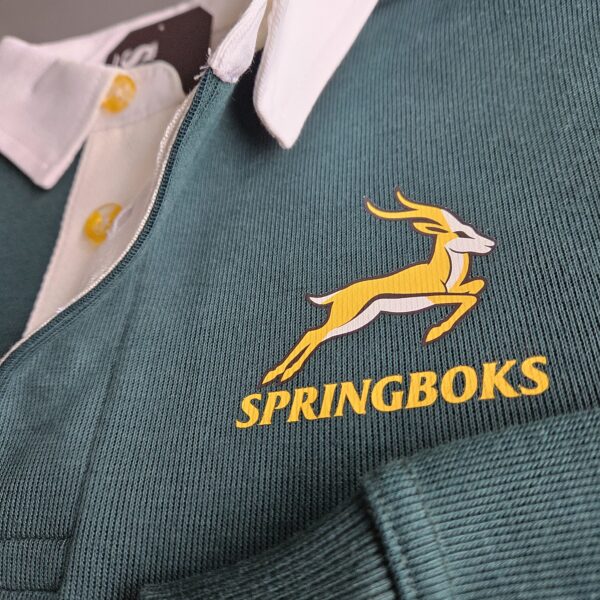 Vintage Springbok Supporter Rugby Jersey - Image 3