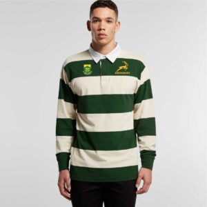 Old School Rugby Bok Striped Jersey Springboks