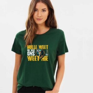 Hulle weet nie Womens Green T-Shirt