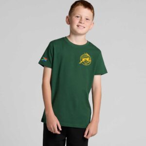 Kids South African Rugby T-Shirt Green