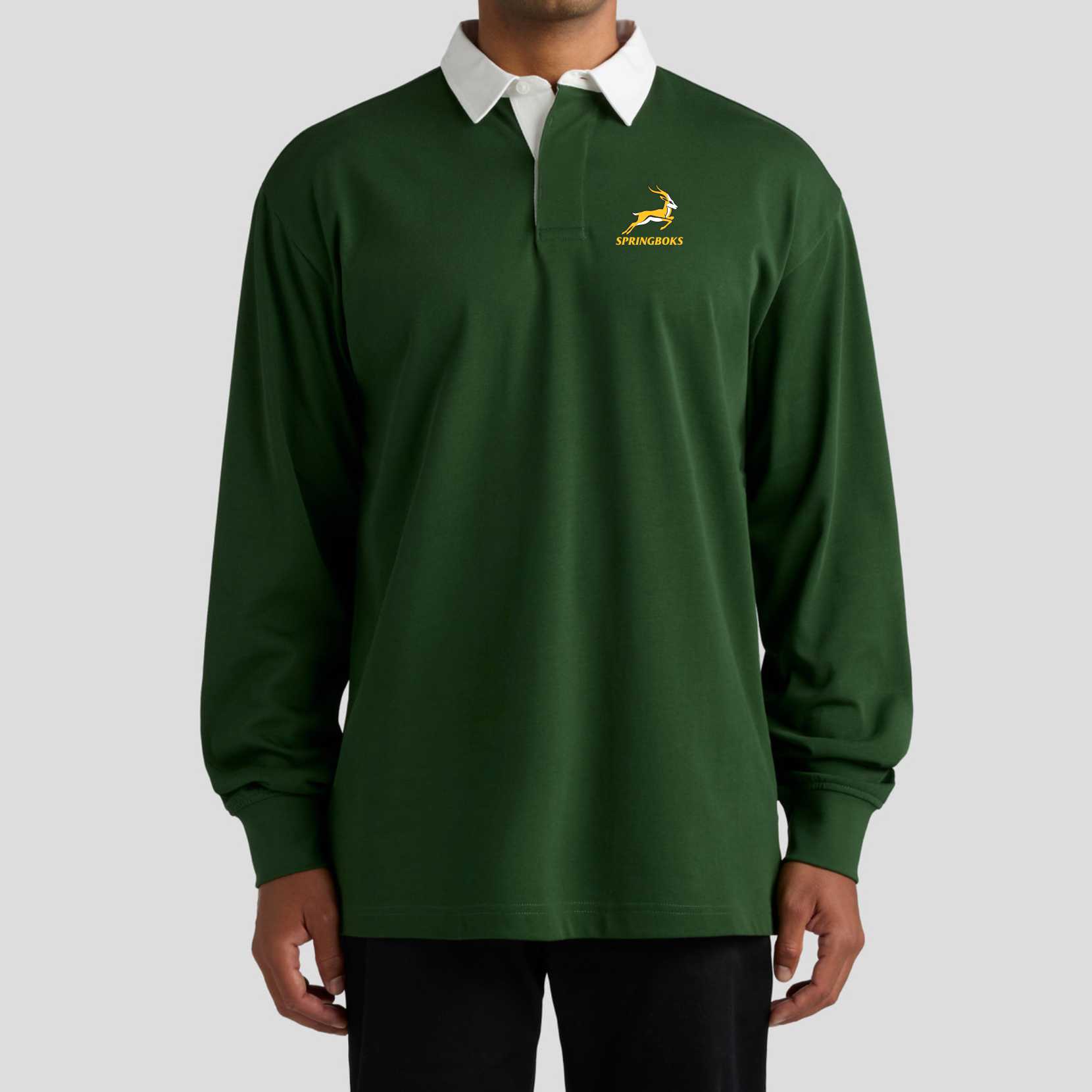 Springbok Supporter Rugby Jersey – Springbok Jersey New Zealand - Image 3