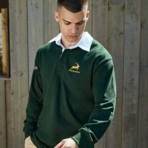 Vintage Springbok Supporter Rugby Jersey