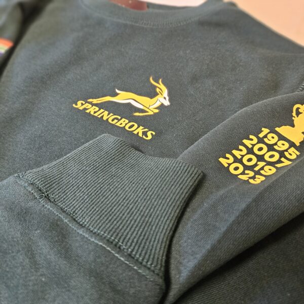 Springboks Supporter Green Sweatshirt - Image 5