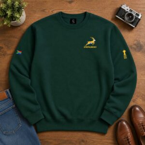 Springboks Supporter Green Sweatshirt