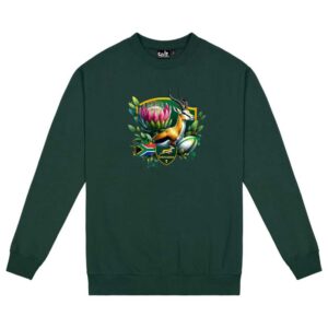 Protea Springbok Green Unisex Sweatshirt