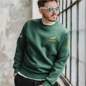 Springboks Supporter Green Sweatshirt
