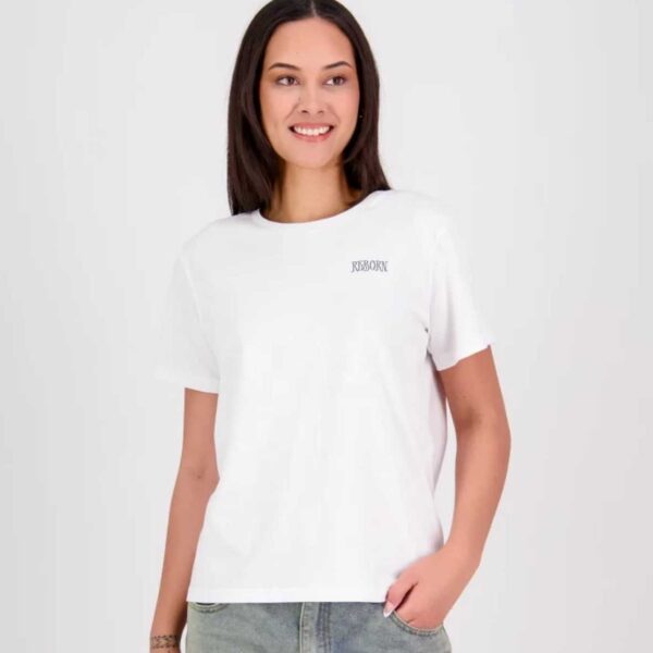 Reborn Womens T-Shirt White - Image 2