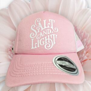 Salt and Light Pink Christian Cap Uflex