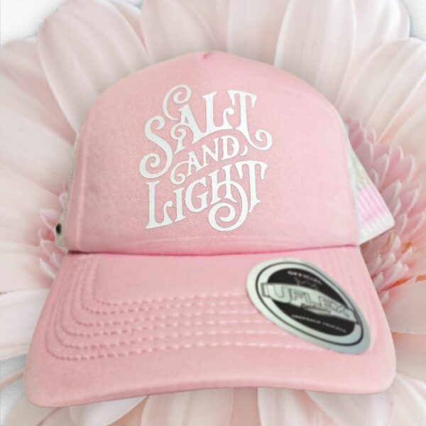 Salt and Light Pink Christian Cap Uflex