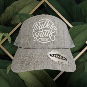 Walk by Faith Christian Cap Uflex