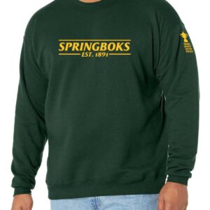 Springboks Supporters Est. Green Sweatshirt