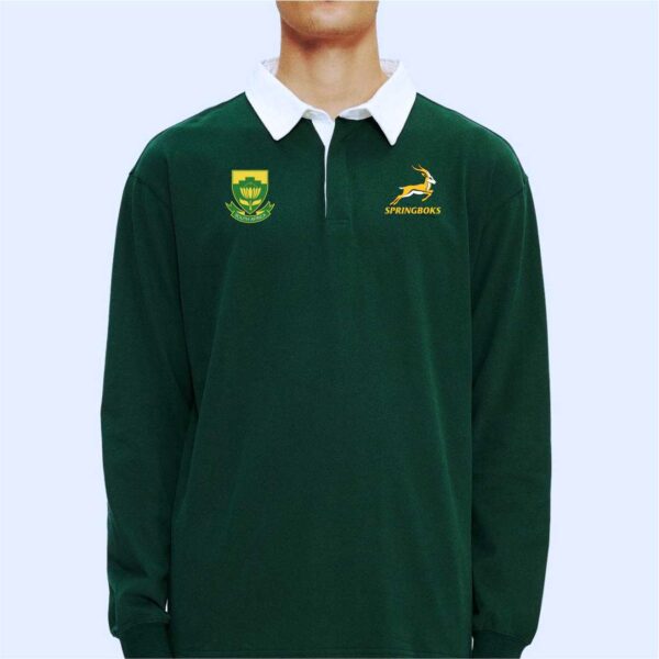 Vintage Springbok Supporter Rugby Jersey