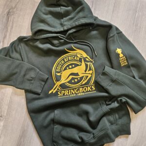 Green South African Springboks Supporter Hoodie