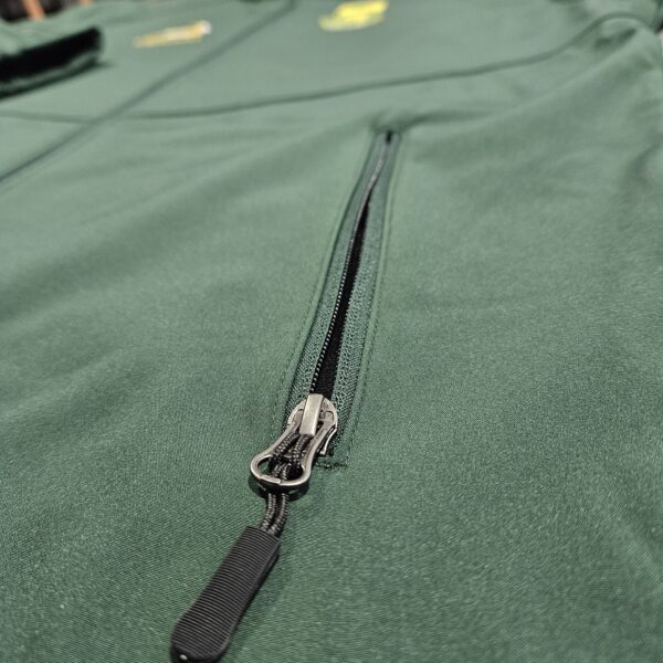 Springboks Supporter Green Mens Softshell Jacket - Image 4