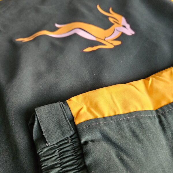 KIDS SPRINGBOK SUPPORTER ZIP WARMUP JACKET - Image 6