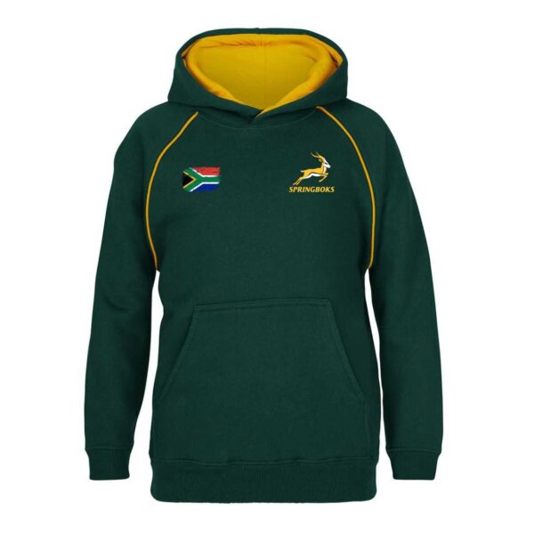 Springboks Supporter South African Flag Kids Hoodie