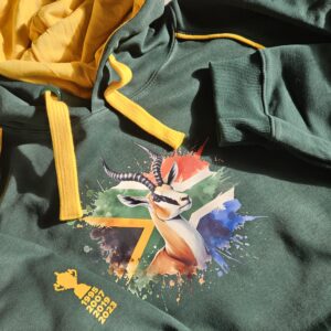 Springbok South Africa supporter hoodie New Zealand
