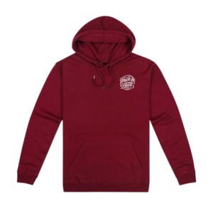 Walk by Faith Mens Hoodie Burgundy