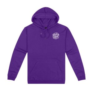 Walk by Faith Mens Hoodie Purple