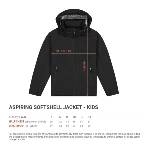 Springboks Supporter Green Kids Softshell Jacket - Image 6