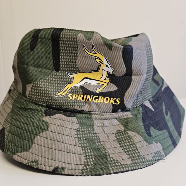 Kids Springboks Fan Camo Bucket Hat