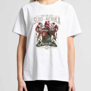 Ons vir jou Suid Afrika Womens T-shirt White