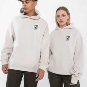 YHWH Lungs Relax Mens Hoodie Bone