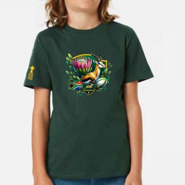 South Africa Kids Springbok Protea Tshirt