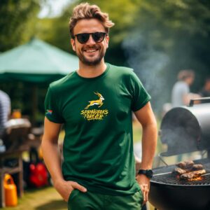 Springboks Forever Mens T-Shirt Green