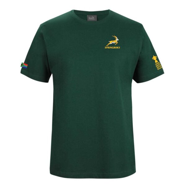 Springboks Supporters Victory Mens Green T-Shirt