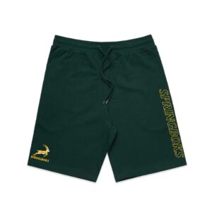 Springboks Supporter Green Mens Sweat Shorts