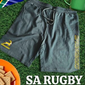 Springboks Supporter Green Mens Sweat Shorts