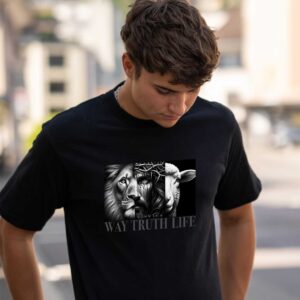 WAY TRUTH LIFE MENS T-SHIRT