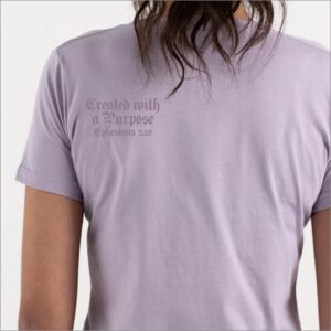 Blessed Women T-Shirt Lavender