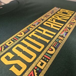 South African Green Mens T-Shirt