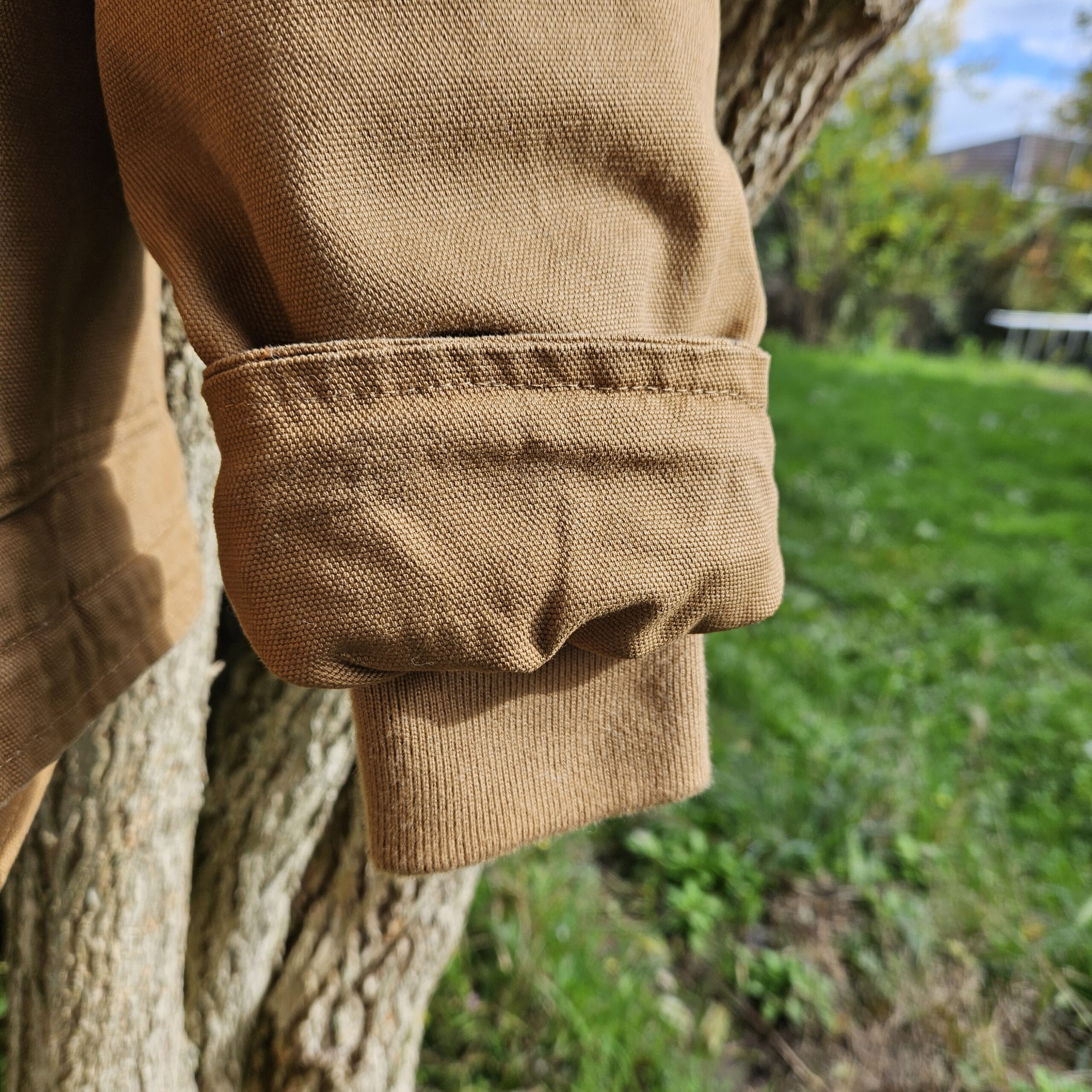 Original South African Winter Jacket NZ – Fleece Lined Canvas Jacket - Image 10