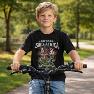 South African Kids T-shirt NZ Ons vir jou Suid Afrika